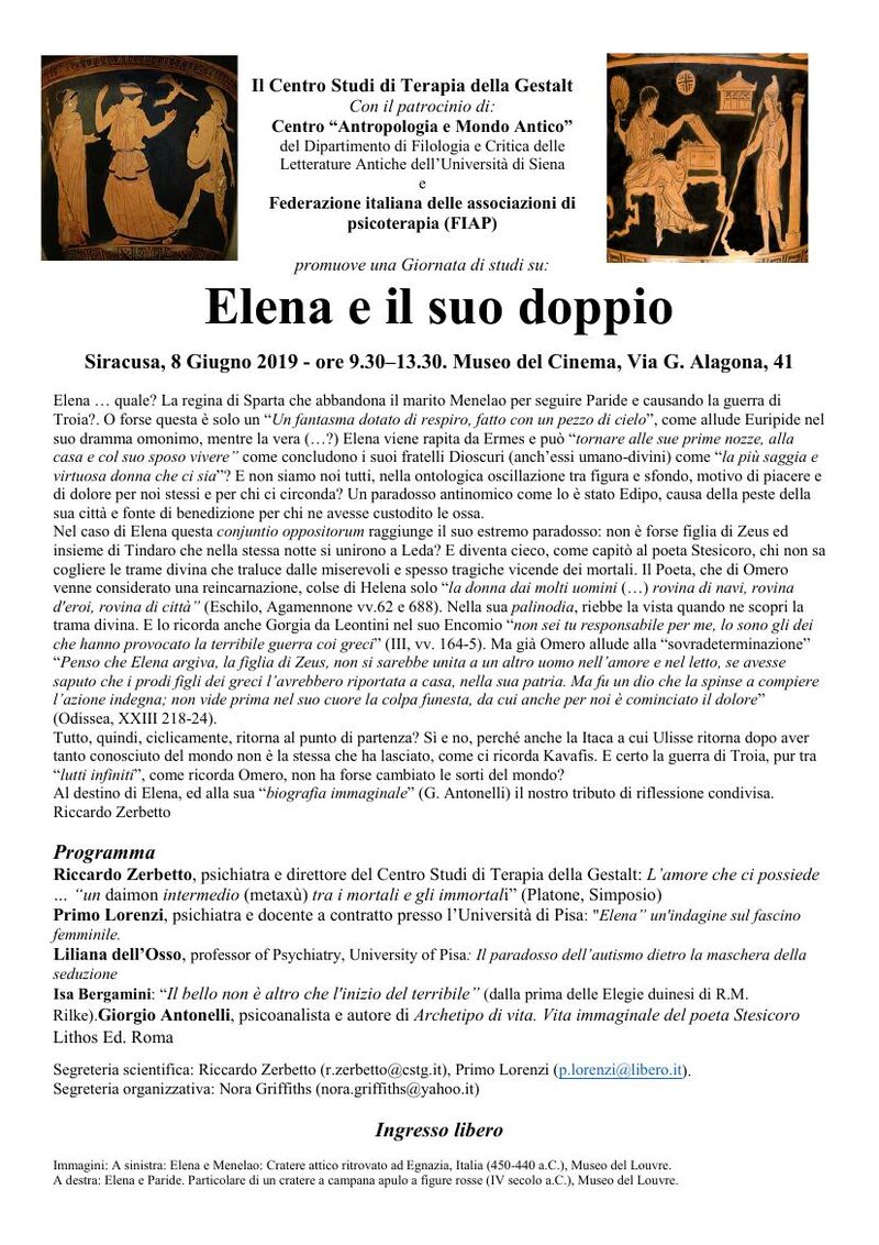 Locandina 2019: Elena e il suo doppio