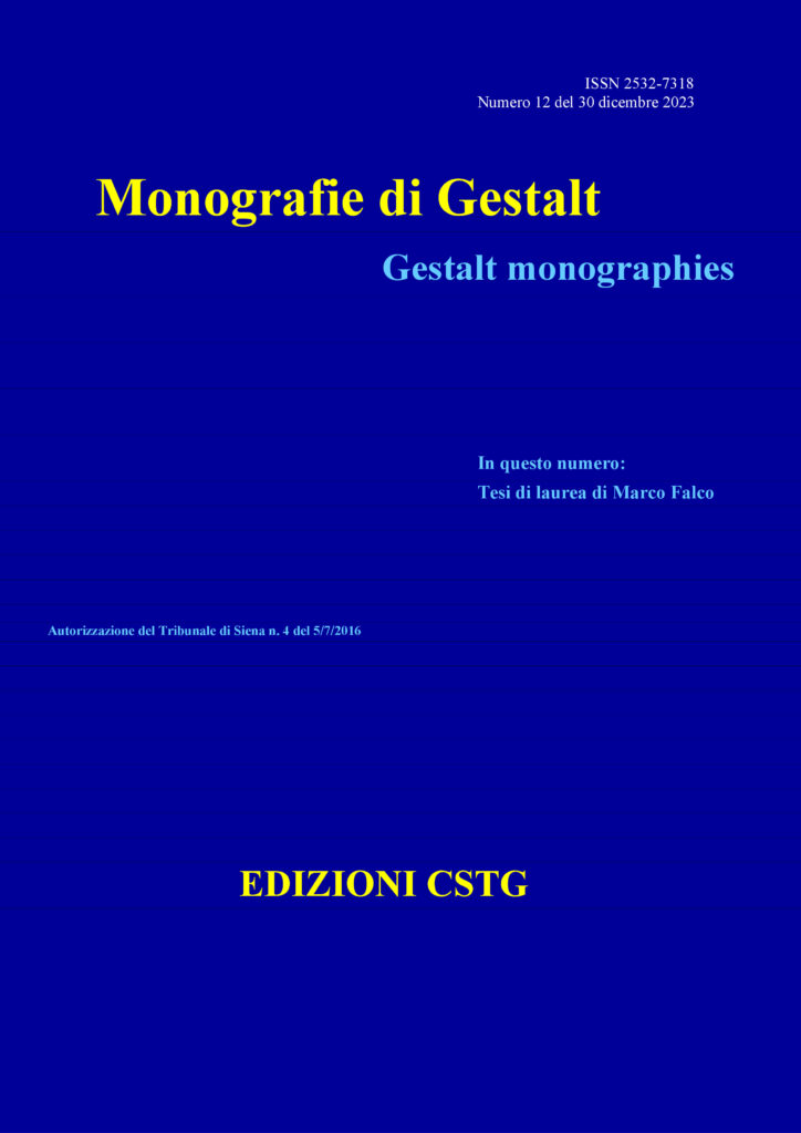 Copertina — Monografie — Anno 2023