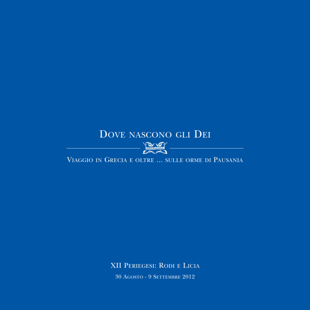 Copertina — Dove nascono gli dei