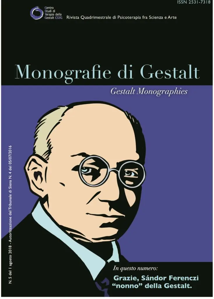 Copertina — Monografie di Gestalt — Numero cinque